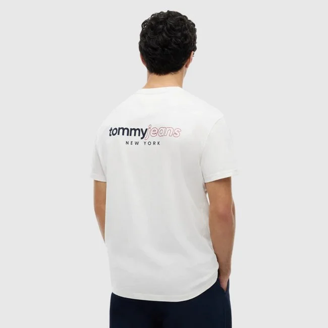 Camiseta Tommy Hilfiger Blanca Hombre