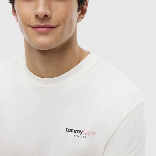Camiseta Tommy Hilfiger Blanca Hombre