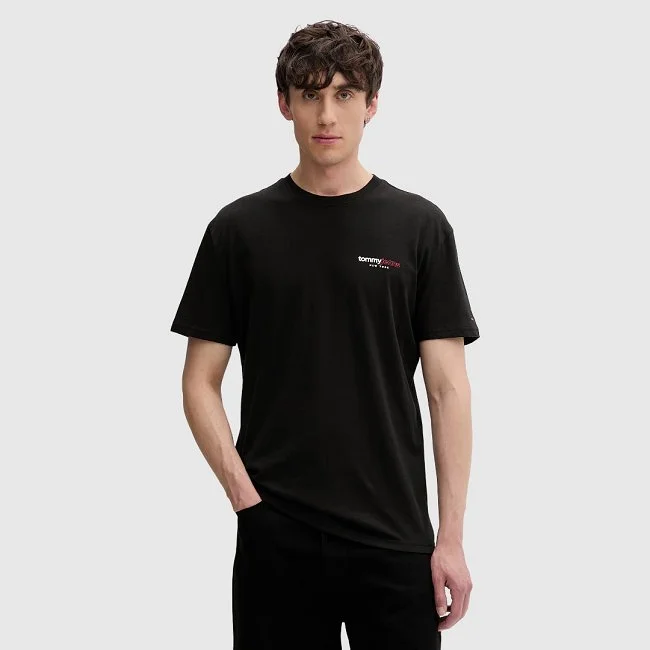 Camiseta Tommy Hilfiger Negra Hombre