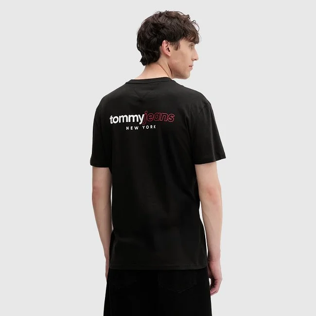 Camiseta Tommy Hilfiger Negra Hombre