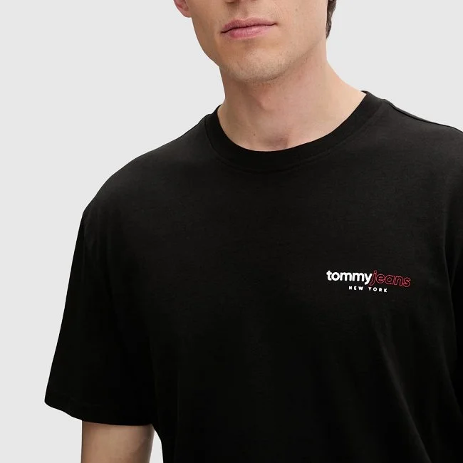 Camiseta Tommy Hilfiger Negra Hombre