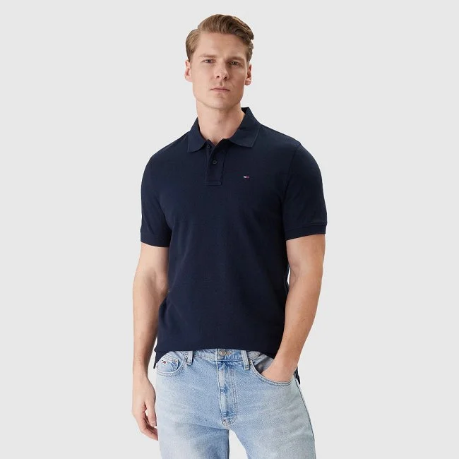 Polo Tommy Hilfiger Azul Oscuro Hombre