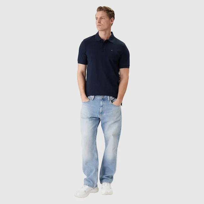 Polo Tommy Hilfiger Azul Oscuro Hombre