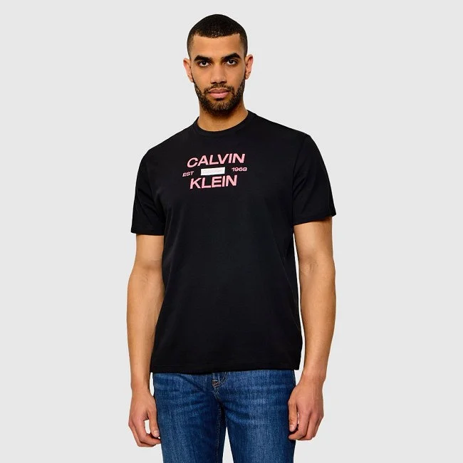 Camiseta Calvin Klein Negra Hombre