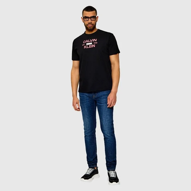 Camiseta Calvin Klein Negra Hombre
