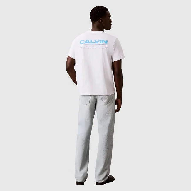 Camiseta Calvin Klein Blanca Hombre
