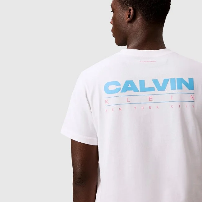 Camiseta Calvin Klein Blanca Hombre