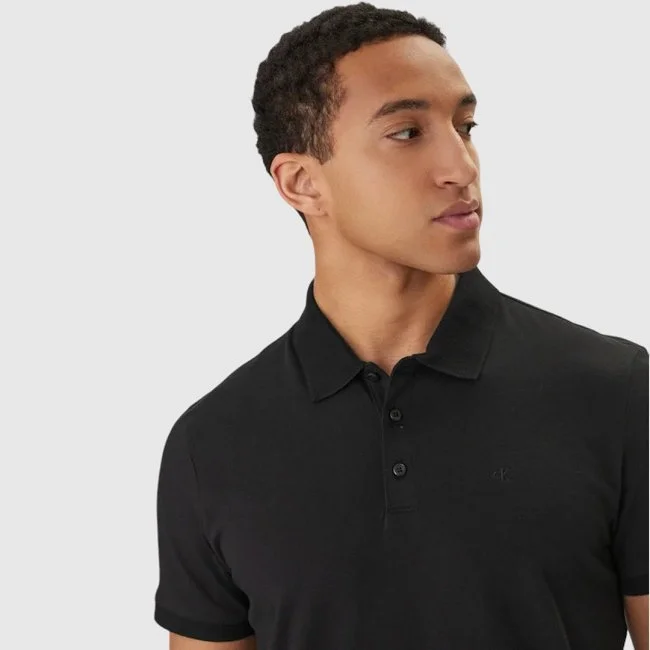 Polo Calvin Klein Negro Hombre