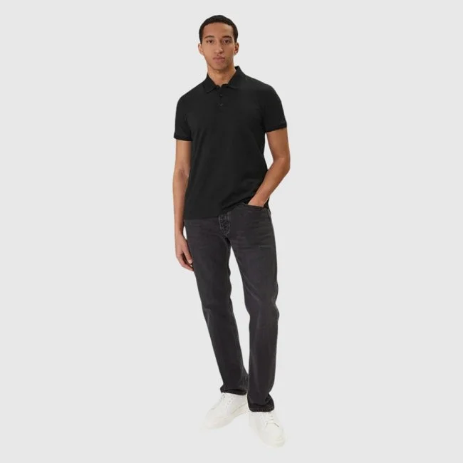 Polo Calvin Klein Negro Hombre