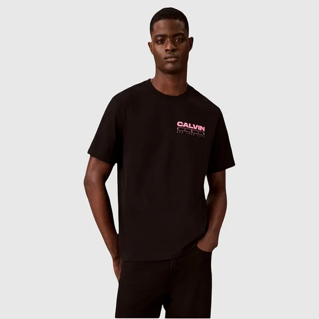 Camiseta Calvin Klein Negra Hombre