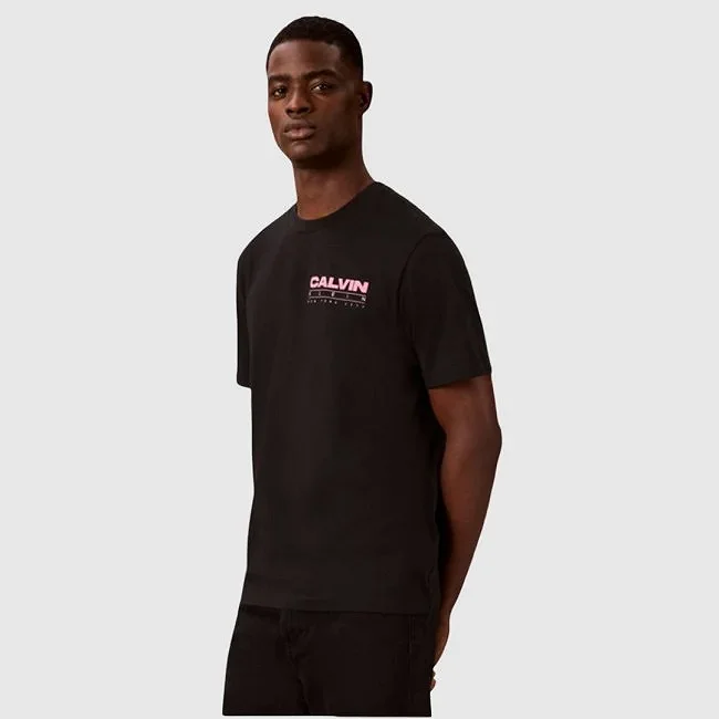 Camiseta Calvin Klein Negra Hombre