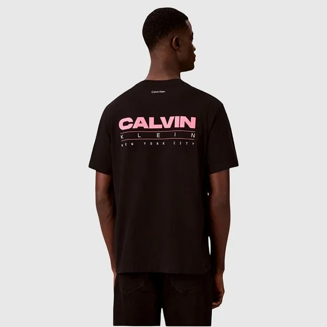 Camiseta Calvin Klein Negra Hombre
