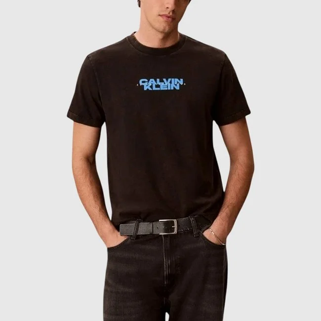 Camiseta Calvin Klein Negra Hombre