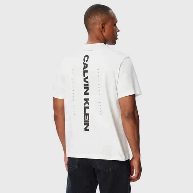 Camiseta Calvin Klein Blanca Hombre