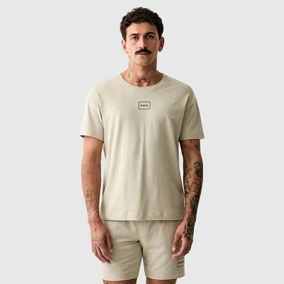 Camiseta Hugo Beige Hombre