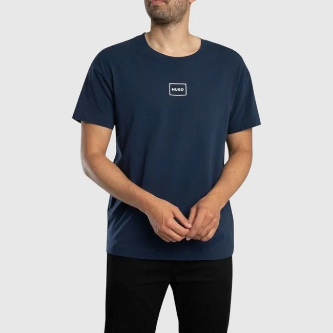 Camiseta Hugo Azul Hombre