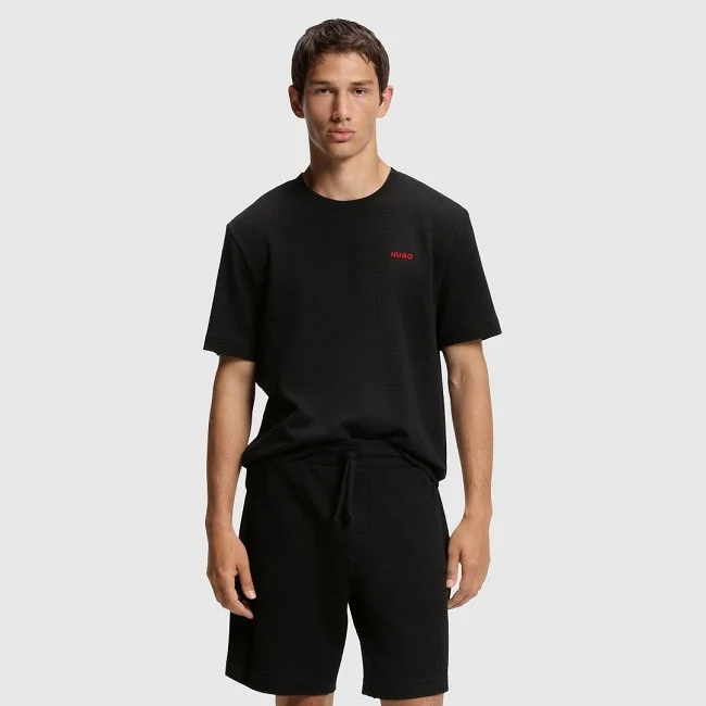 Camiseta Hugo Negra Hombre
