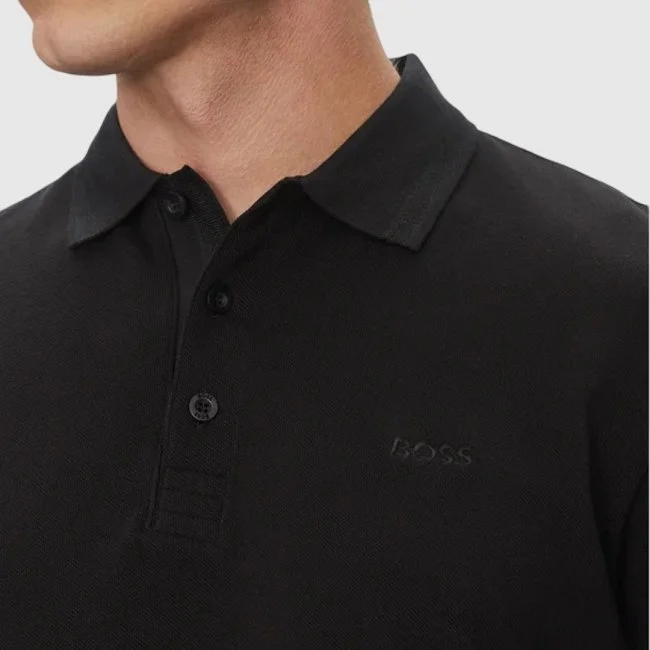 Polo Boss Negro Hombre