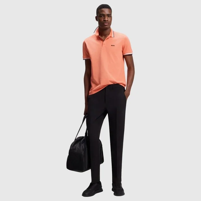 Polo Boss Coral Hombre
