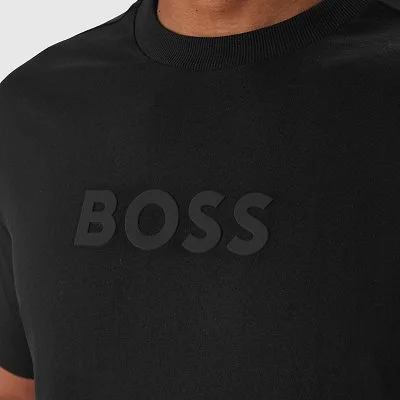 Camiseta Boss Negra Hombre 2