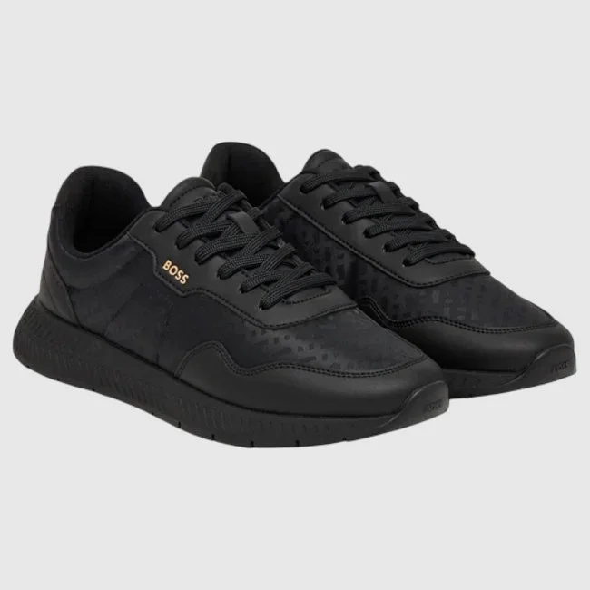 Zapatillas Boss Negras Hombre