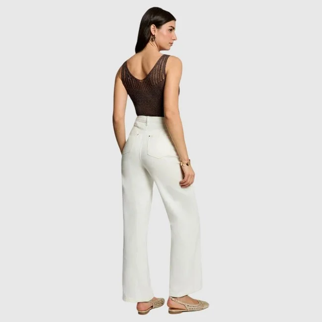 Camiseta Morgan Marrón Mujer