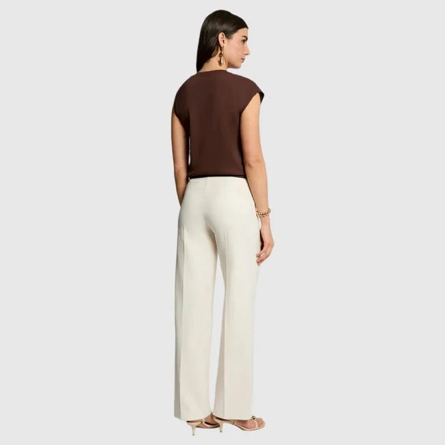 Camiseta Morgan Marrón Mujer