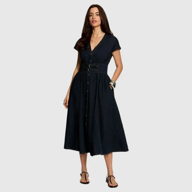 Vestido Vaquero Morgan Mujer