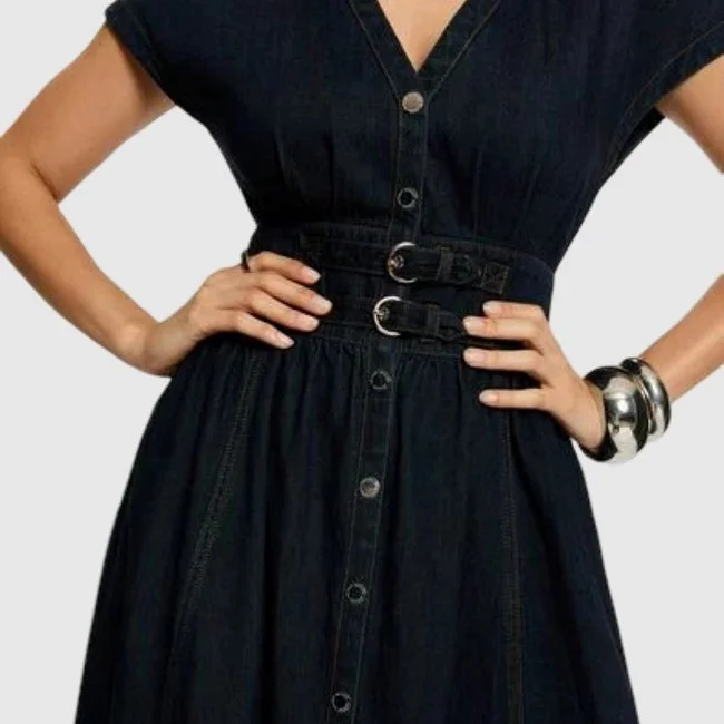 Vestido Vaquero Morgan Mujer