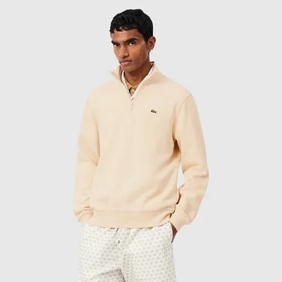 Sudadera Lacoste Beige Hombre