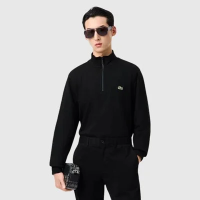 Sudadera Lacoste Negra Hombre