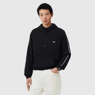 Sudadera Lacoste Negra Hombre