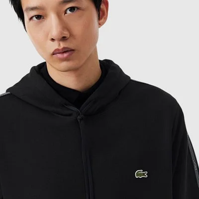 Sudadera Lacoste Negra Hombre 2