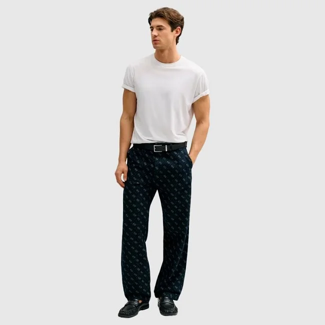 Pantalón Guess Azul Hombre