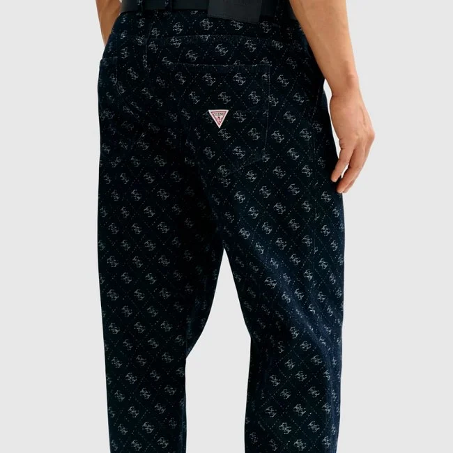 Pantalón Guess Azul Hombre