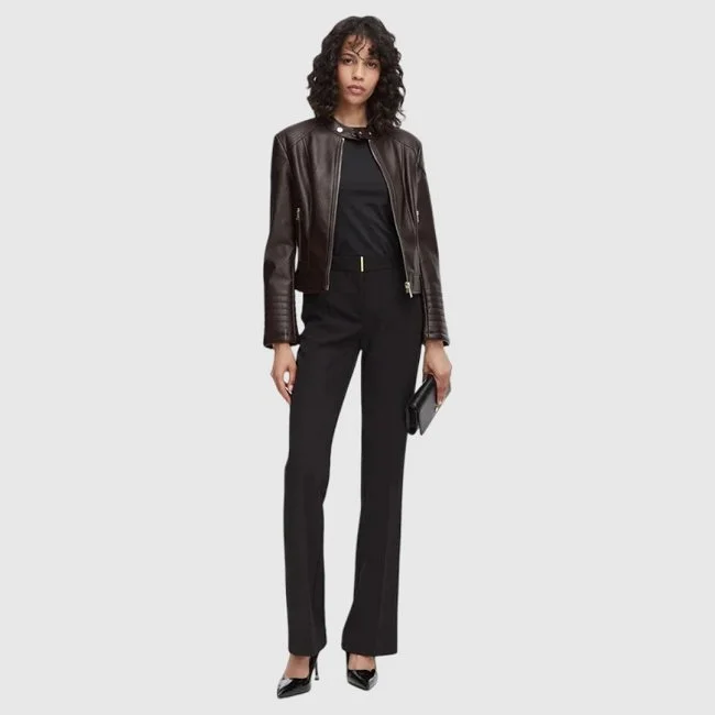 Chaqueta Guess Marrón Mujer