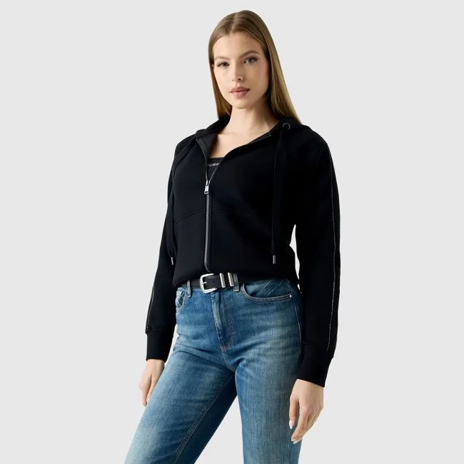 Sudadera Guess Negra Mujer