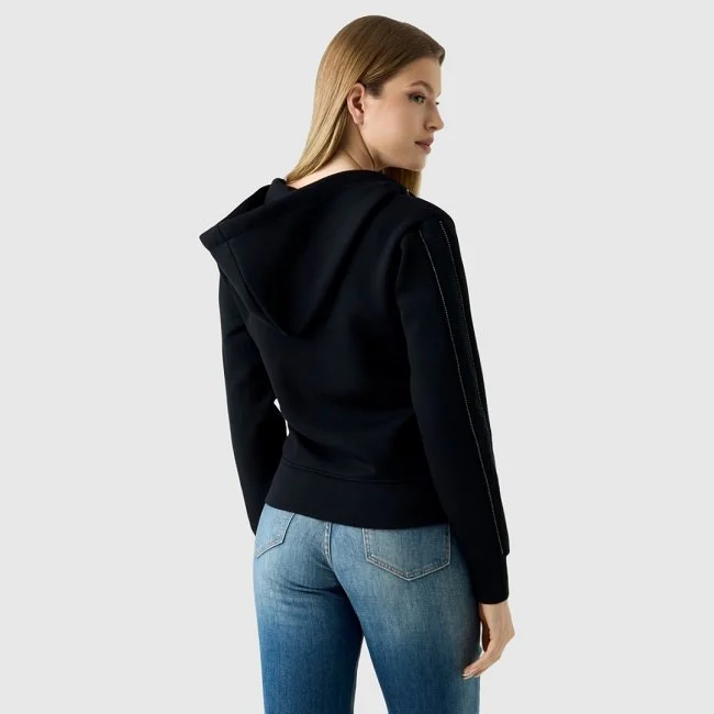 Sudadera Guess Negra Mujer