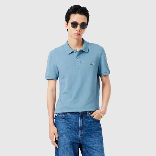 Polo Lacoste Azul Hombre