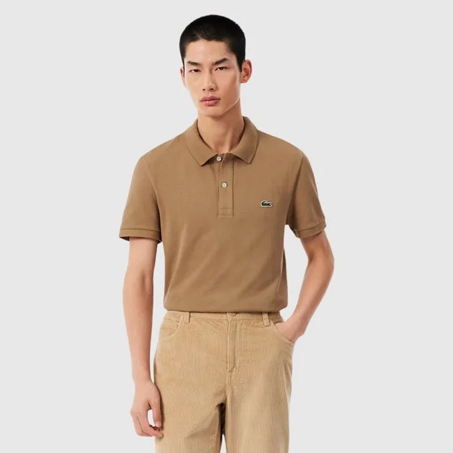 Polo Lacoste Marrón Hombre