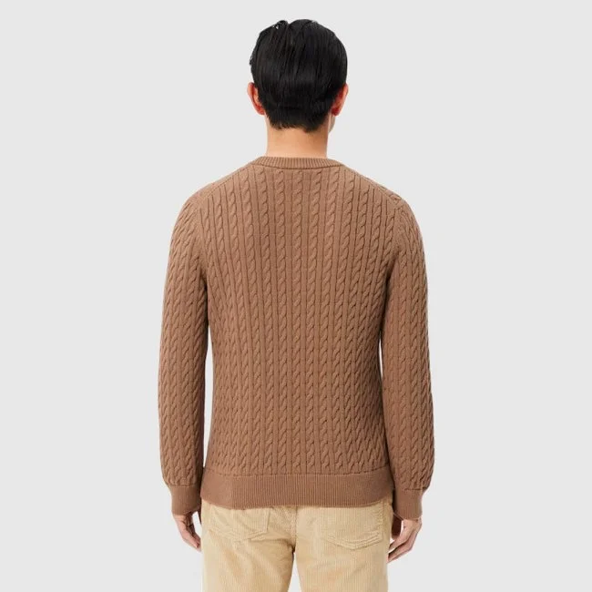 Jersey Lacoste Marrón Hombre