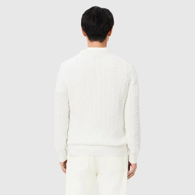 Jersey Lacoste Blanco Hombre
