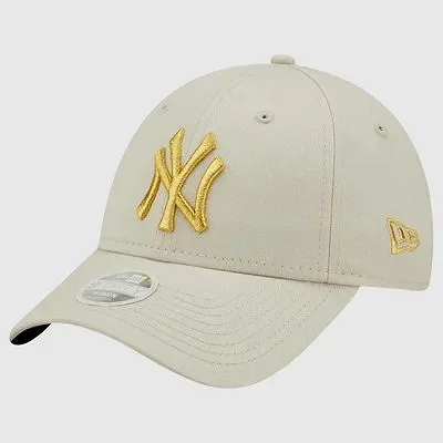 Gorra New Era Beige Mujer