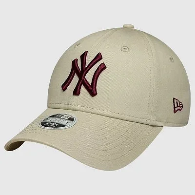 Gorra New Era Beige Mujer