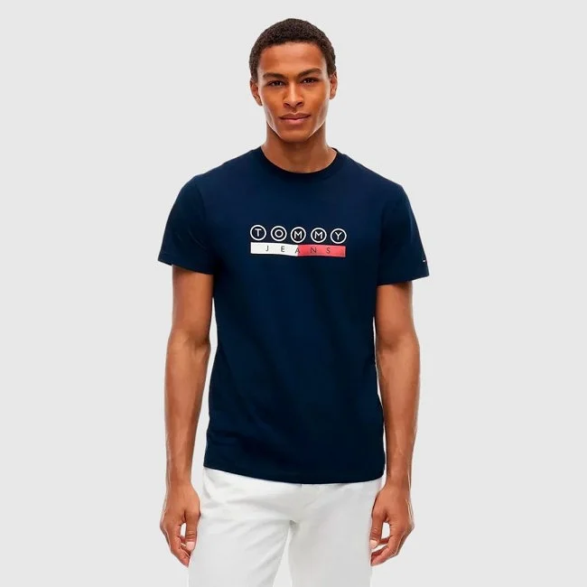 Camiseta Tommy Hilfiger Azul Hombre