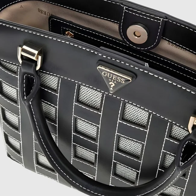 Bolso Guess Negro y Blanco Mujer