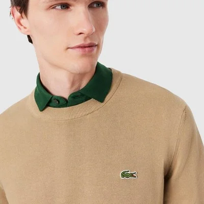 Jersey Lacoste Marrón Hombre 2