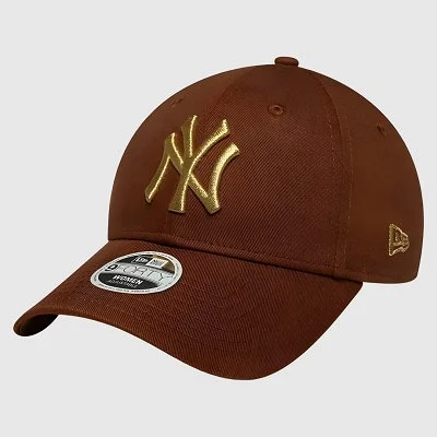 Gorra New Era Marrón Mujer