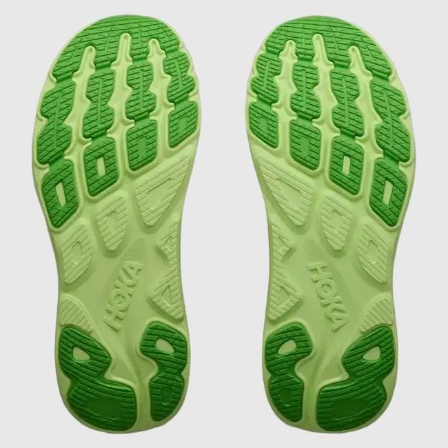 Zapatillas Hoka Blancas y Verdes Hombre