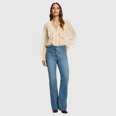 Camisa Morgan Beige Mujer 2